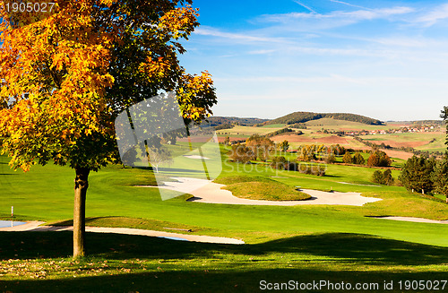 Image of The golf course in Prague 