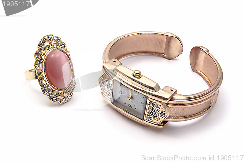 Image of Fashion Watch and Ring