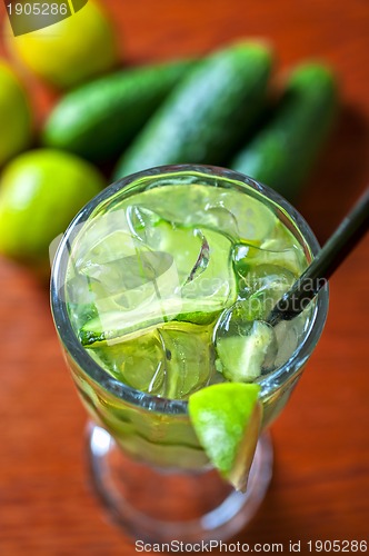 Image of cucumber lemonade