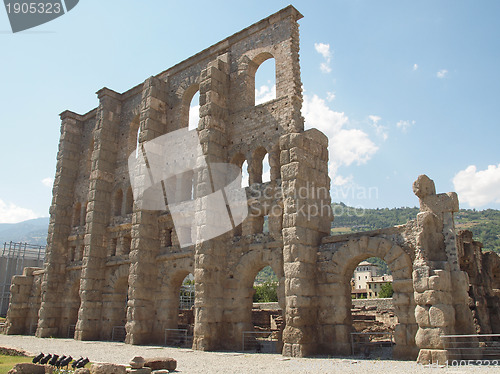 Image of Roman Theatre Aosta