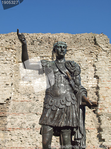 Image of Emperor Trajan Statue