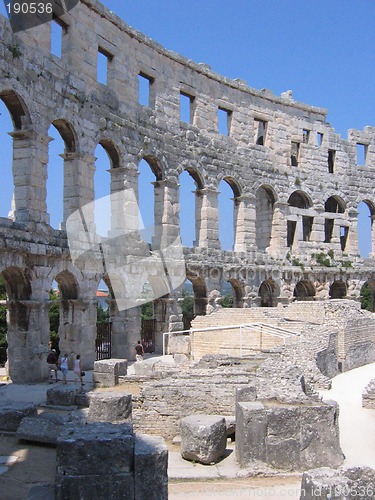 Image of colosseum - pula, croatia