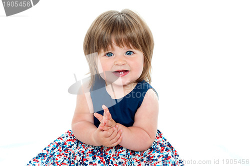 Image of Pretty chubby little girl