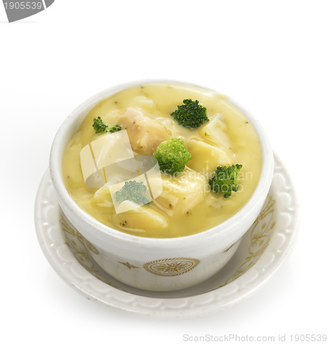 Image of Potato, Broccoli And Cheese Soup