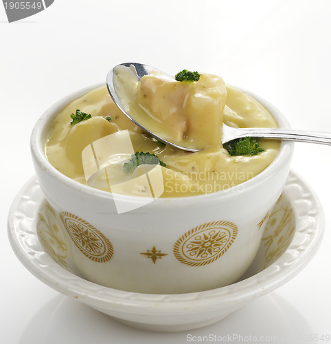 Image of Potato, Broccoli And Cheese Soup