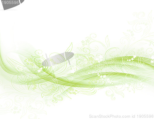 Image of Abstract Floral Background