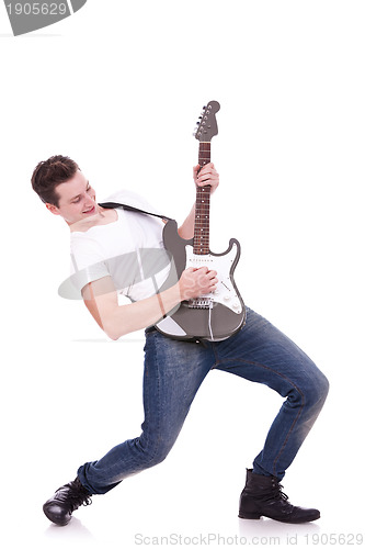 Image of Rockstar playing solo