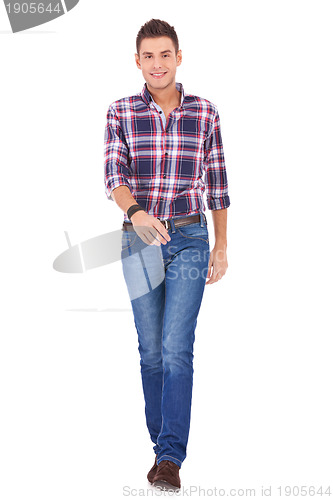 Image of Casual Man is walking