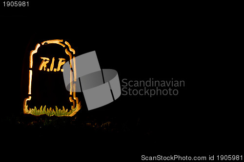 Image of Halloween Tombstone