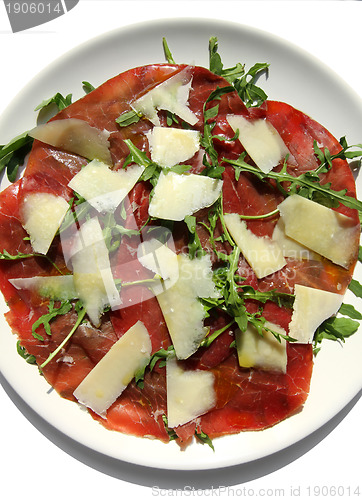 Image of Italian Carpaccio plate