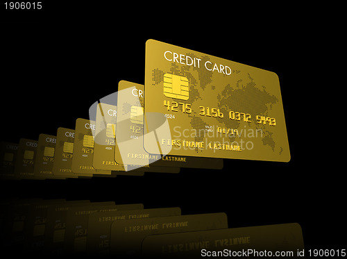 Image of Gold credit cards
