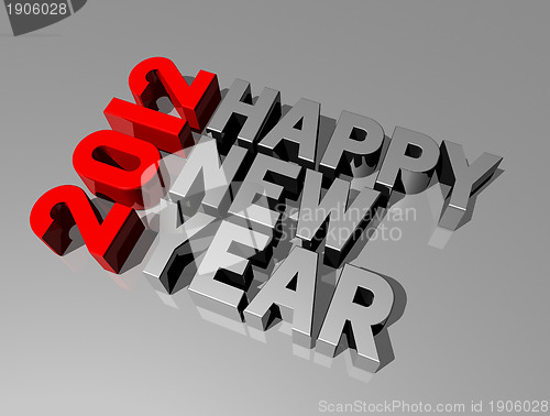 Image of happy new year 2012