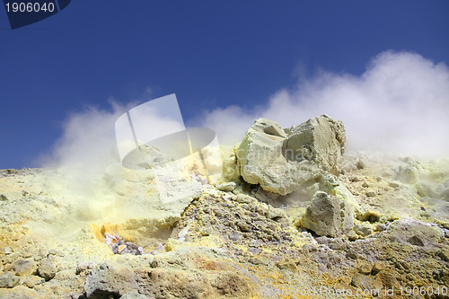 Image of Vulcano volcano crater