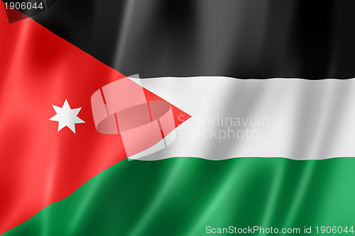 Image of Jordanian flag