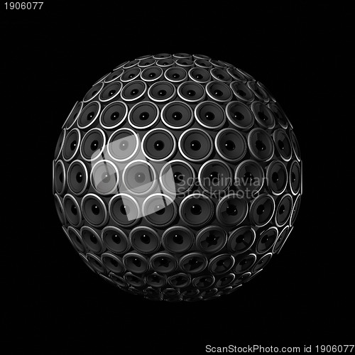 Image of speakers sphere