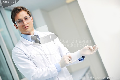 Image of research and  science people  in laboratory