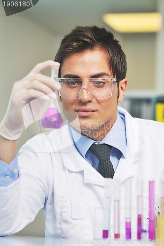 Image of research and  science people  in laboratory