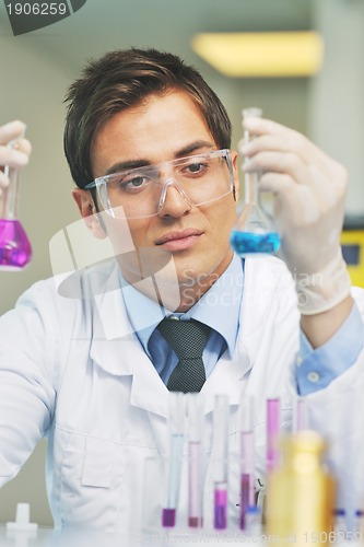 Image of research and  science people  in laboratory