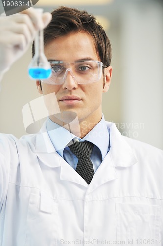 Image of research and  science people  in laboratory