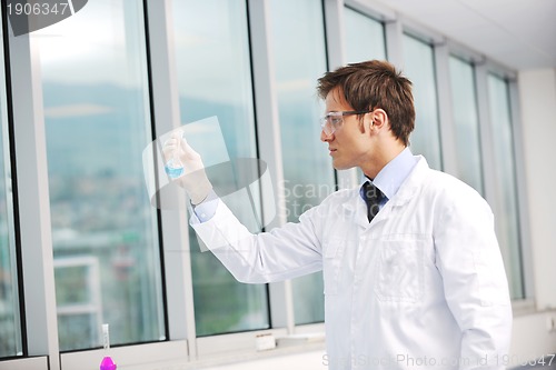 Image of research and  science people  in laboratory