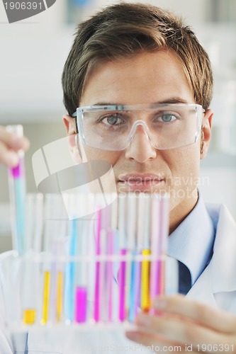 Image of research and  science people  in laboratory