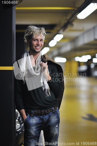 Image of Portrait of an handsome man