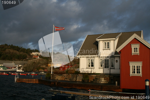 Image of Norwegian summerhouses