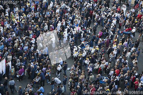 Image of Pilgrims Lourdes France