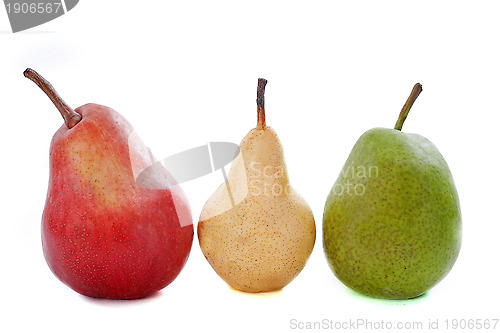 Image of varieties of pears