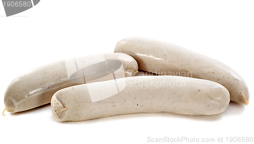 Image of white sausages