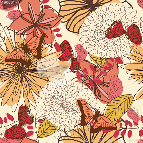 Image of floral seamless