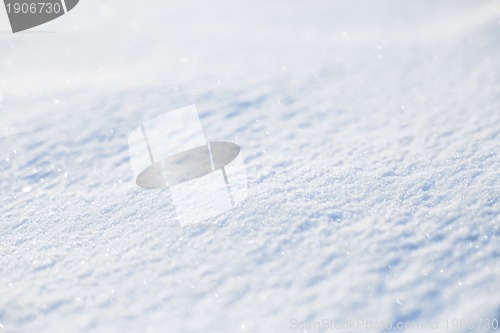 Image of white snow