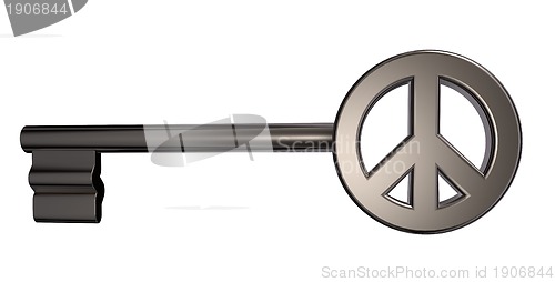 Image of peace key