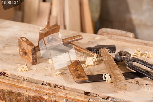 Image of Vintage tool still life