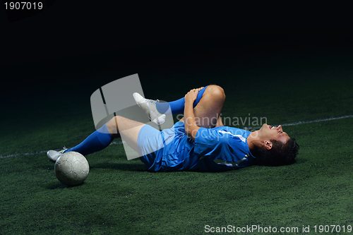Image of soccer injury