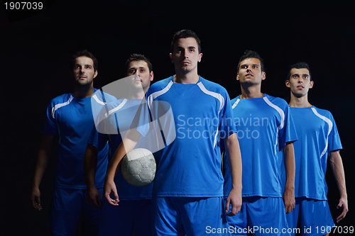 Image of soccer players team