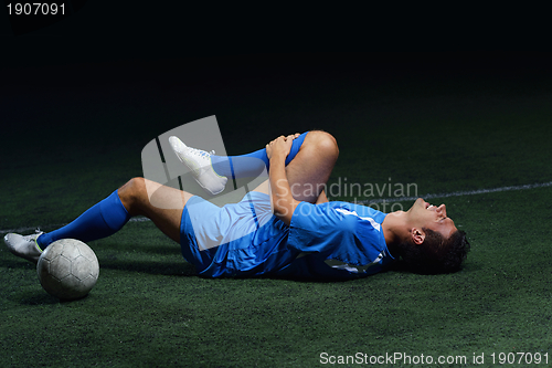 Image of soccer injury
