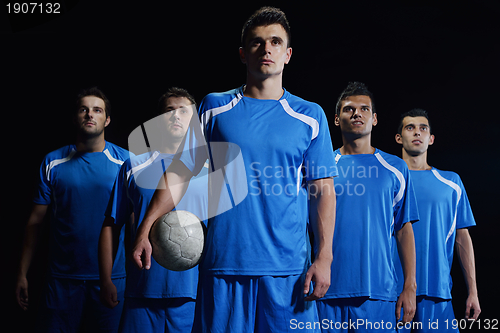 Image of soccer players team