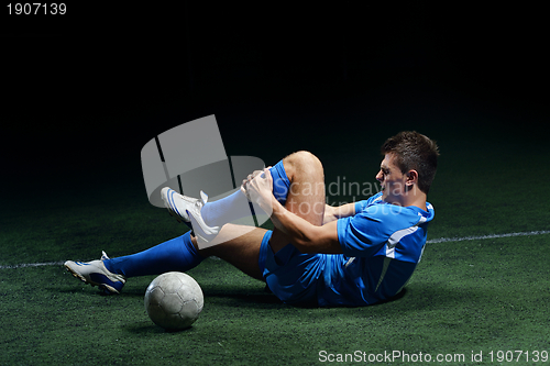 Image of soccer injury