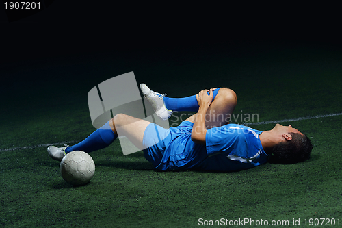 Image of soccer injury