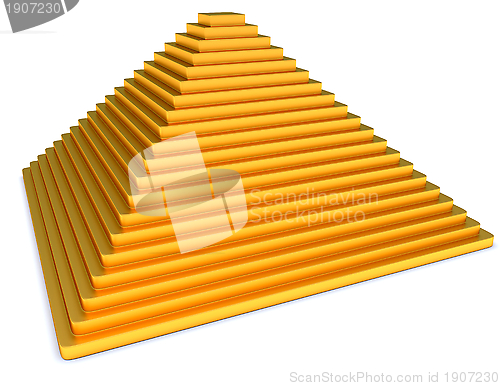 Image of Golden pyramid