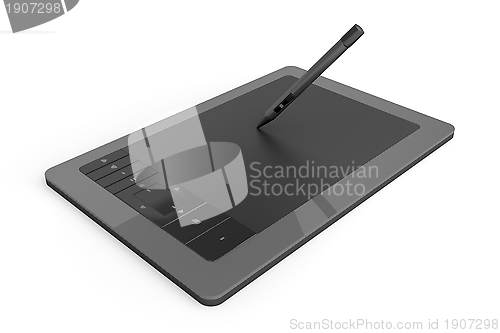 Image of Graphic tablet with pen