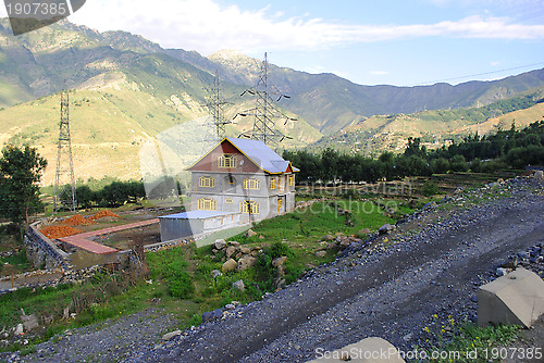 Image of Lonely house in the landscape