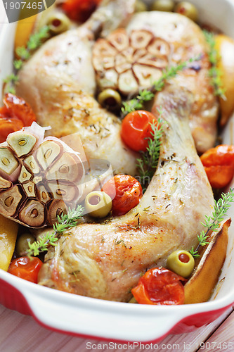 Image of roasted drumsticks