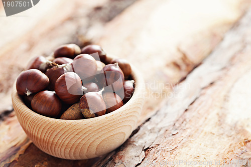 Image of edible chestnuts