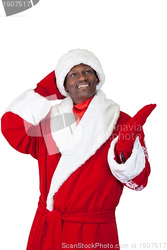 Image of black santa