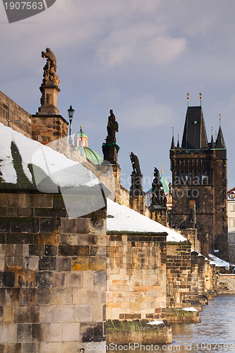 Image of Famous Charles bridge 