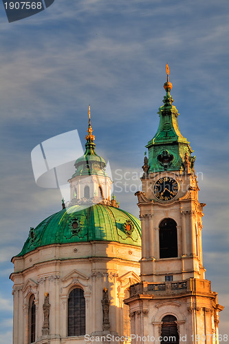 Image of St.Nicholas church in Prague