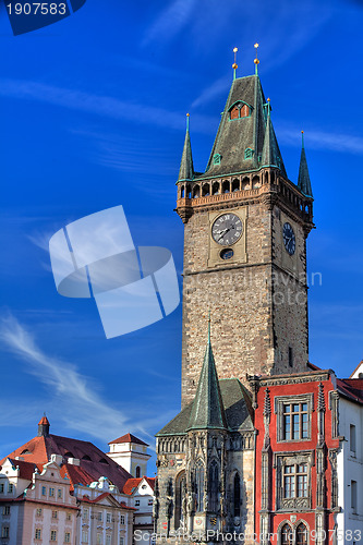 Image of City hall at the Old Town Square in Prague