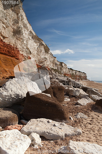 Image of The limestone cliffs